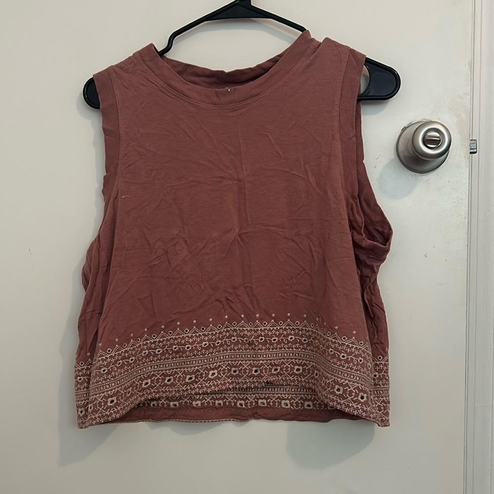 Spiritual Gangster Embroidered Tank